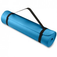 Коврик для йоги и фитнеса INDIGO NBR IN104 173*61*1 см Синий